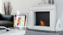 Crosby Fireplace Suite - Classic Mantel Bio Fireplace