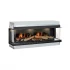 Dimplex Vista 130 III - 3-sided built-in fireplace with Opti-V flame technology