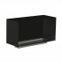 Foco One 1000 - Modern built-in bioethanol fireplace insert with a one-sided open design