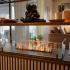 Foco Four 800 hybrid fireplace for built-in installation