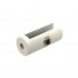 Brackets for safety glass - white