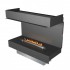 Three-sided Planika Bioethanol Fireplace