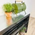 Kabeltromlen  Wooden Grill Table - Black - 120 cm