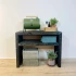 Kabeltromlen Rustic Grill Table - Black - 100 cm