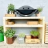 Kabeltromlen Grill Table made from spruce wood- 100 cm