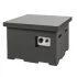 Lid for Happy Cocooning Square Gas Fire Pit Table - Anthracite