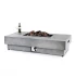 Happy Cocooning Odin Gas Fire Fit Table Grey - Size 153x70x36 cm