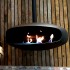 Hein & Haugaard ceiling hanging fireplace