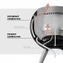 Höfats Moon 45 High Stand Firebowl