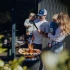 Grill plate for Höfats Moon 45 outdoor smokeless fire pit.