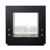 Hollywood - 2-sided free-standing bioetanol fireplace