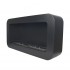Wall Mounted Bioethanol Fireplace in Black
