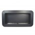 Wall Mounted Bioethanol Fireplace in Black