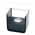 Small table bio fireplace in black 
