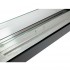 Tunnel bio fireplace to build into a narrow wall