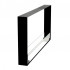 Foco Two 1000 Ultra Slim - 2-sided built-in bioethanol fireplace