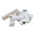 Six pieces of ceramic wood- style logs