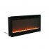 Electric built-in fireplace of 110 cm