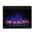 Led 3D Built-in Electric Fireplace - 87 cm