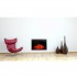 Led Classic Electric Fireplace for Built-in - 67 cm.