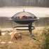 Atlanta firepit in black