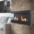 Corner bio fireplace 90 cm (left)