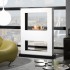 Xaralyn Lasize See-through Freestanding Bioethanol Fireplace
