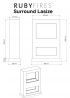 Xaralyn Lasize See-through Freestanding Bioethanol Fireplace