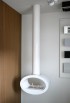 Toronto White - 2-sided ceiling mounted bioethanol fireplace