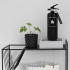 Stylish black fire extinguisher 2 kg classic model
