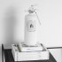 Stylish White fire extinguisher 2 kg classic model