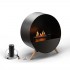 Planika Bubble Floor automatic free-standing bioethanol fireplace