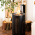 Planika Mandala Round Freestanding Bioethanol Fireplace