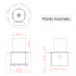 Planika Rondo Automatic Round Bioethanol Fireplace
