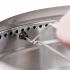 Solo Stove's Yukon fire pit handle in stainless steel