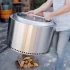 Solo Stove's Yukon fire pit handle in stainless steel