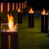 Tall Outdoor Bio Fireplace