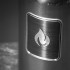 Nordic Flame Fire Extinguisher 2 kg - Polished Steel | Bioethanol-fireplace