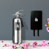 Nordic Flame Fire Extinguisher 2 kg - Polished Steel | Bioethanol-fireplace