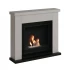 Frederikshavn Beige Bioethanol Fireplace in Soft, Neutral Tones