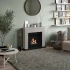 Frederikshavn Beige Bioethanol Fireplace in Soft, Neutral Tones