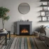 Frode Gray Electric Fireplace