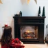  Larsen Black Electric Fireplace