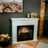 Larsen White Electric Fireplace