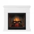  Larsen White Electric Fireplace
