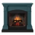  Magna Turquoise Electric Fireplace