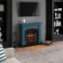  Magna Turquoise Electric Fireplace
