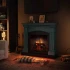  Magna Turquoise Electric Fireplace