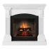  Magna White Electric Fireplace
