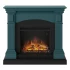  Magna Turquoise Electric Fireplace